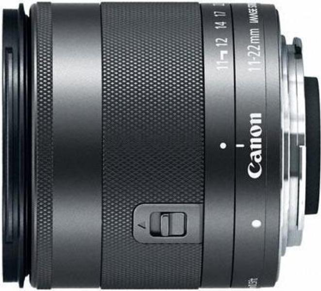 Canon EF-M 11-22mm f/4-5.6 IS STM left