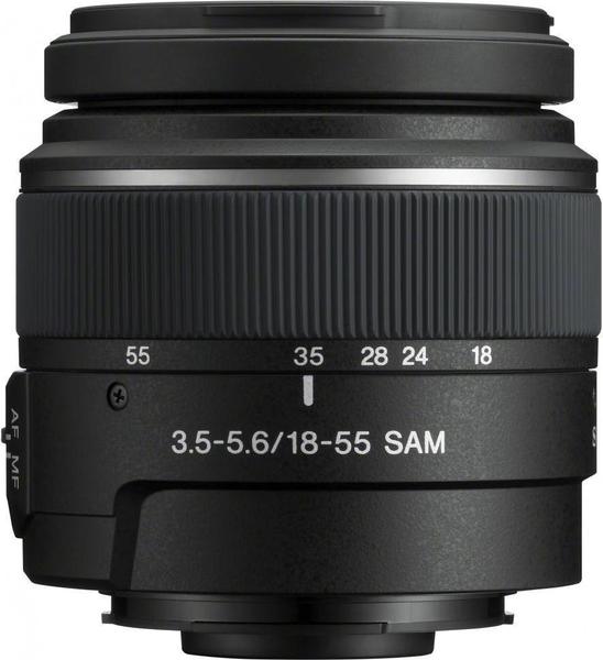 Sony DT 18-55mm f/3.5-5.6 SAM II top