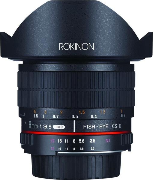 Rokinon 8mm f/3.5 HD Fisheye top