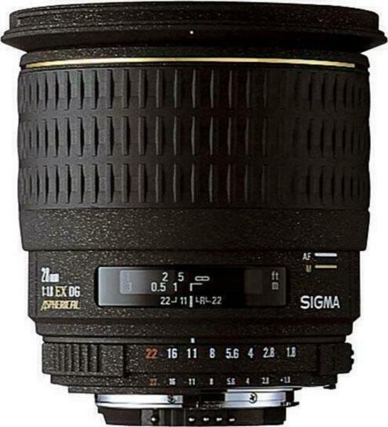 Sigma 28mm f/1.8 EX DG Aspherical Macro top