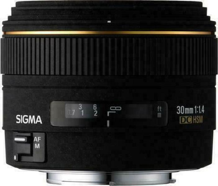 Sigma 30mm f/1.4 EX DC HSM top
