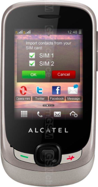 Alcatel OneTouch 602 front