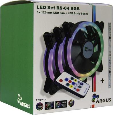 Inter-Tech Argus RS-04 RGB Wentylator obudowy
