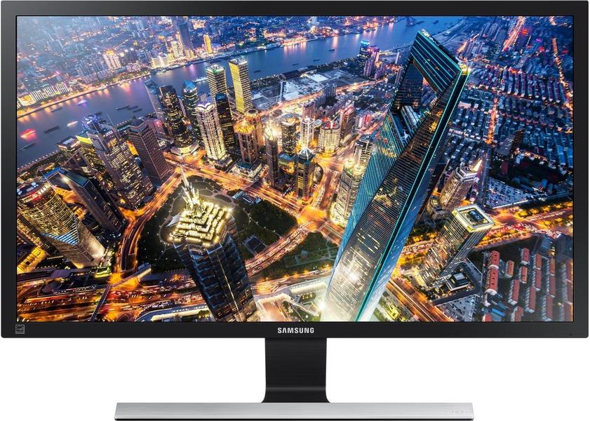Samsung U28E590D Monitor front on
