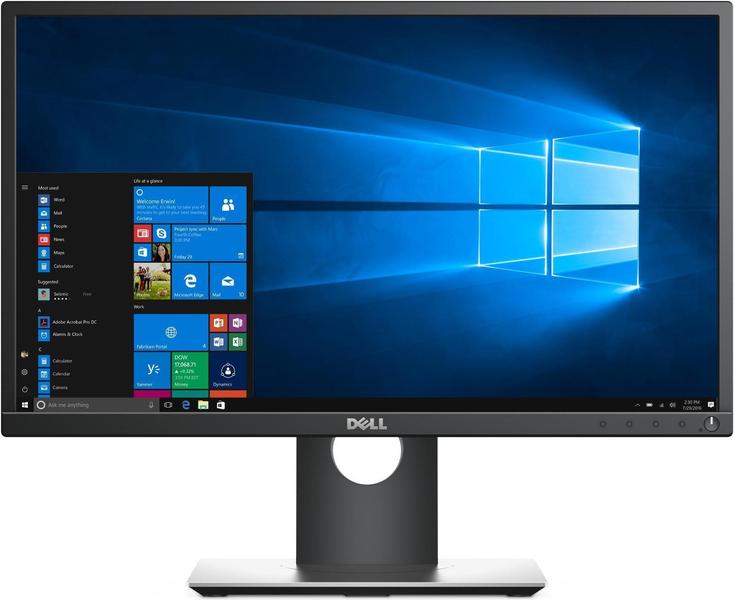 Dell P2217H front on