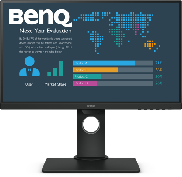 BenQ BL2480T Monitor front on