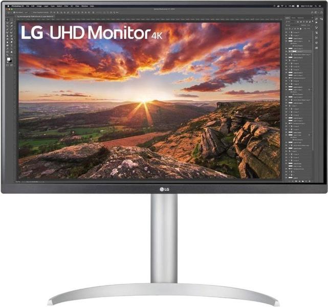 LG 27UP850-W front on