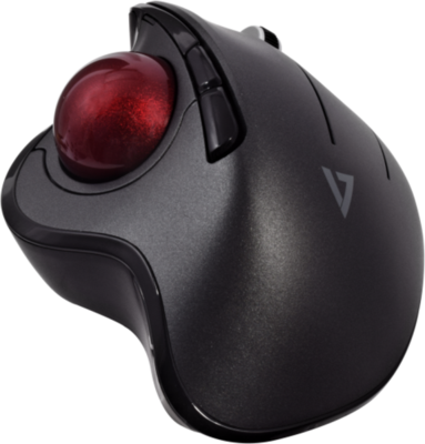 V7 Vertical Ergonomic Trackball Wireless Mouse Maus