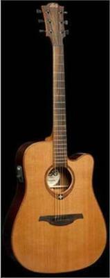 LAG Tramontane T100DCE Dreadnought Cutaway Electric (CE) Acoustic Guitar