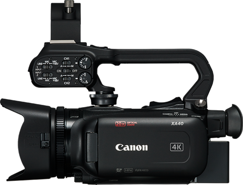 Canon XA40 left