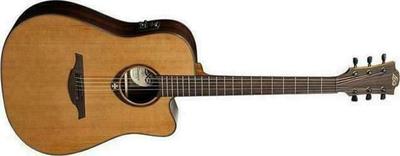LAG Tramontane T300DCE Dreadnought Cutaway Electric (CE) Acoustic Guitar