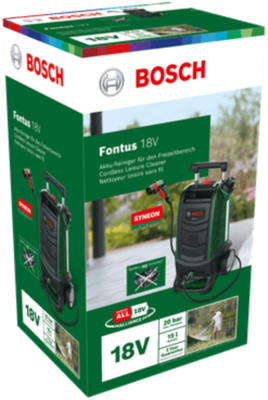 Bosch Fontus 18V Nettoyeur haute pression