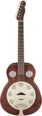 Fender Brown Derby Resonator Acoustic Guitar