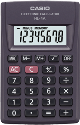 Casio HL 4 Calculator