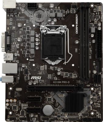 MSI H310M Pro-D Motherboard