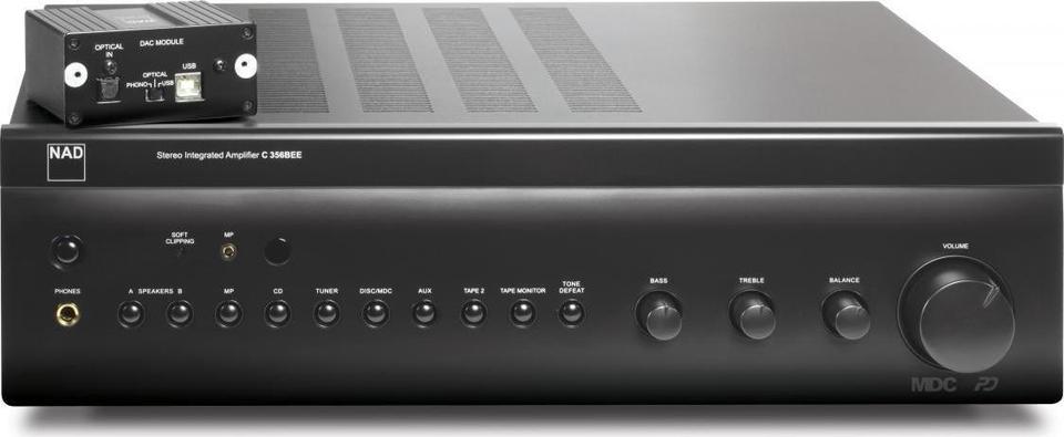 NAD C 356BEE DAC front