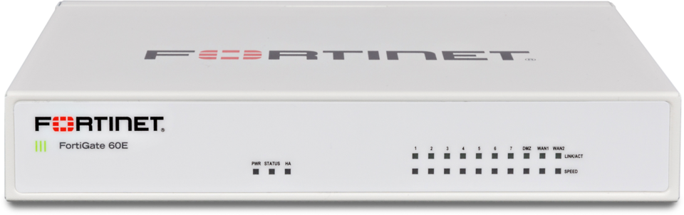 Fortinet FG-60E front