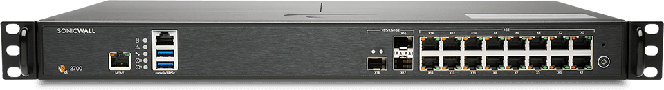 SonicWALL NSa 2700 front