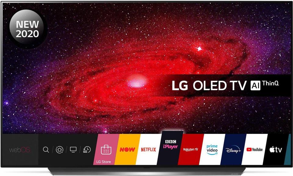 LG OLED55CX5LB front on