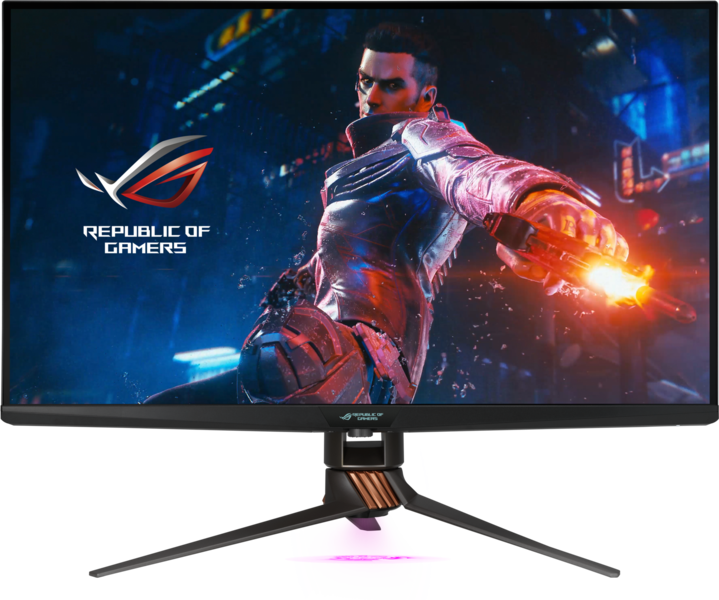 Asus PG32UQX front on