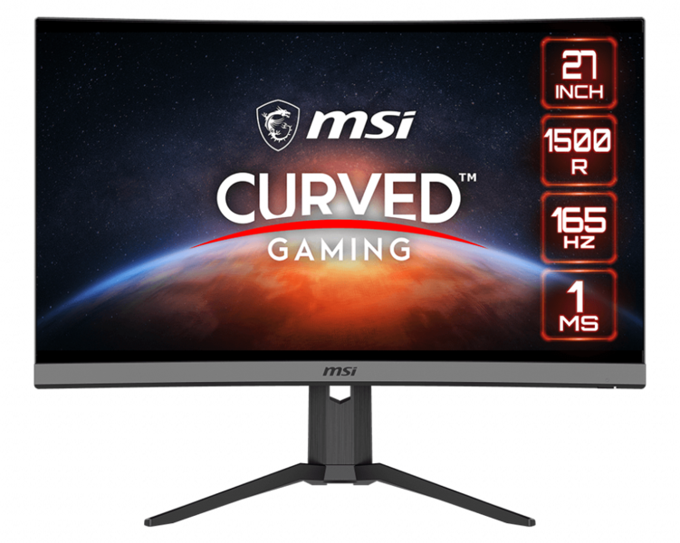 MSI G27C6P front on