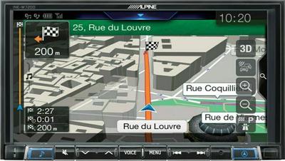 Alpine INE-W720D Navigazione GPS