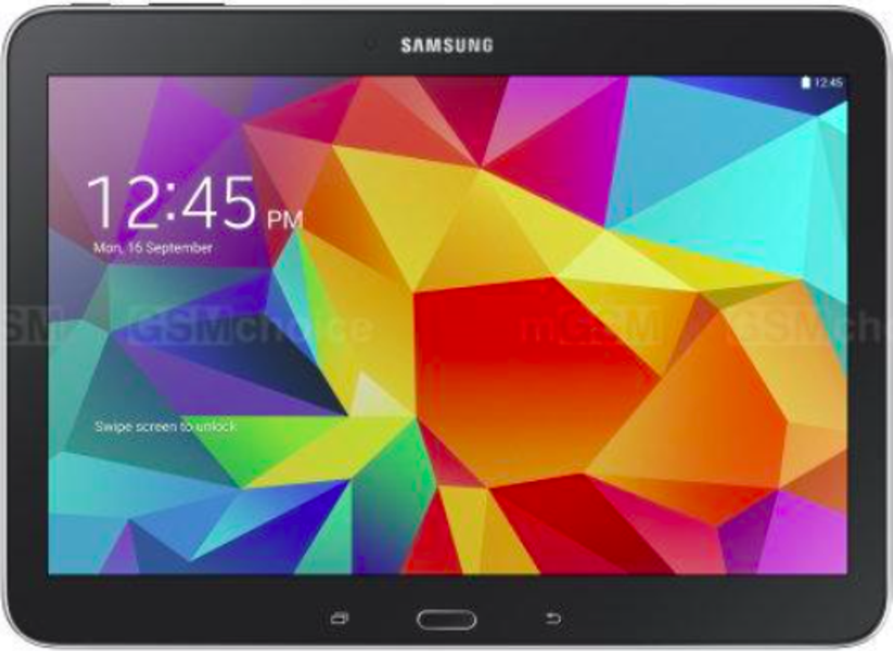 Samsung Galaxy Tab 4 10.1 front