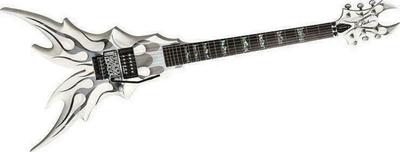 BC Rich Draco Ghost Flame