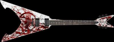 Dean Michael Amott Signature Tyrant X Splatter E-Gitarre