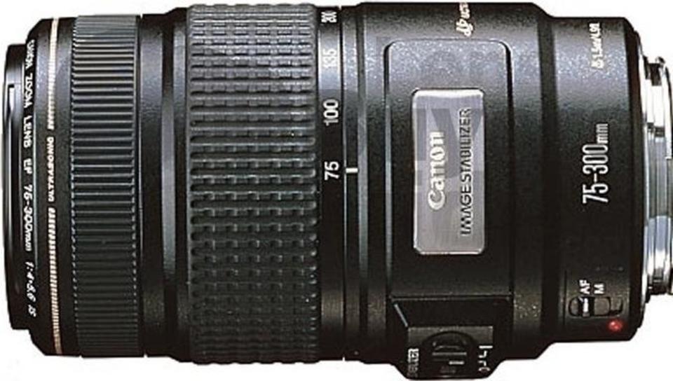 Canon EF 75-300mm f/4-5.6 IS USM left