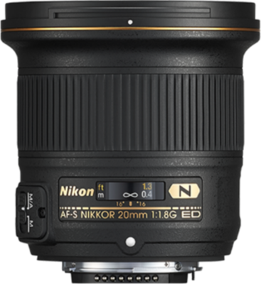 Nikon Nikkor AF-S 20mm f/1.8G ED Objectif