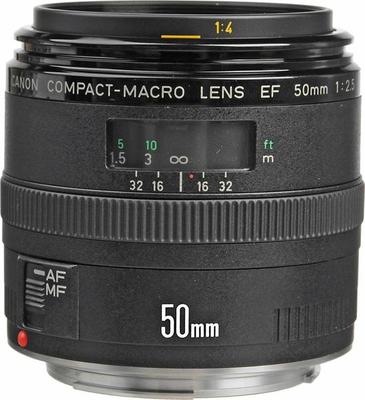 Canon EF 50mm f/2.5 Macro Lente