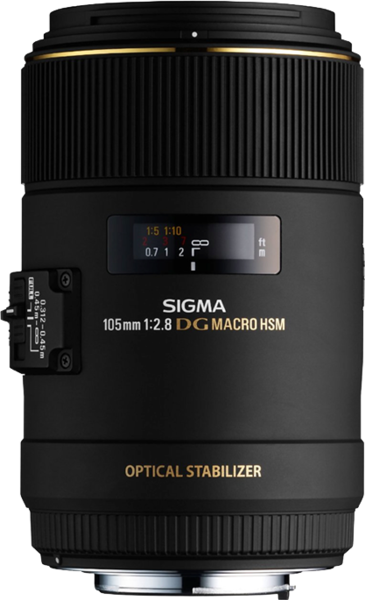 Sigma 105mm f/2.8 EX DG Macro top