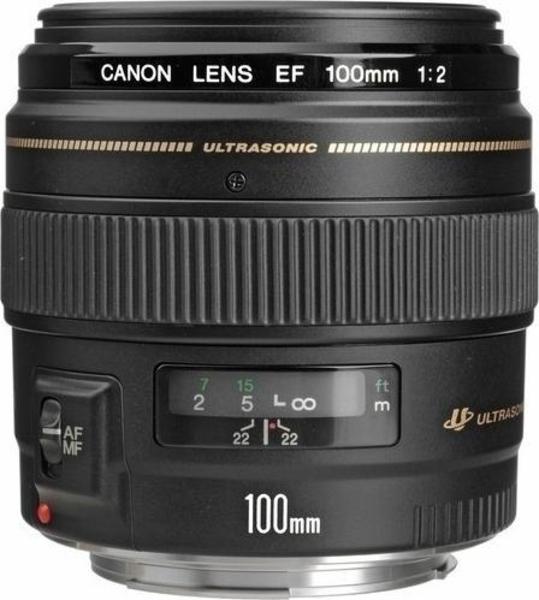 Canon EF 100mm f/2.0 USM top