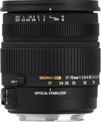 Sigma 17-70mm F2.8-4 DC Macro OS HSM Lens