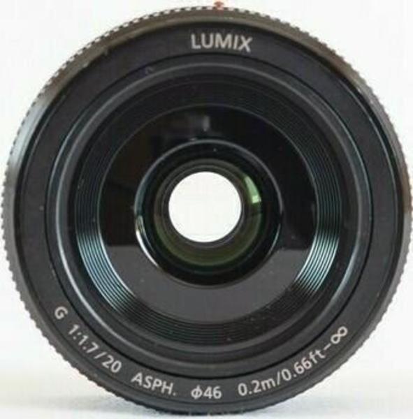 Panasonic Lumix G 20mm f/1.7 II ASPH front