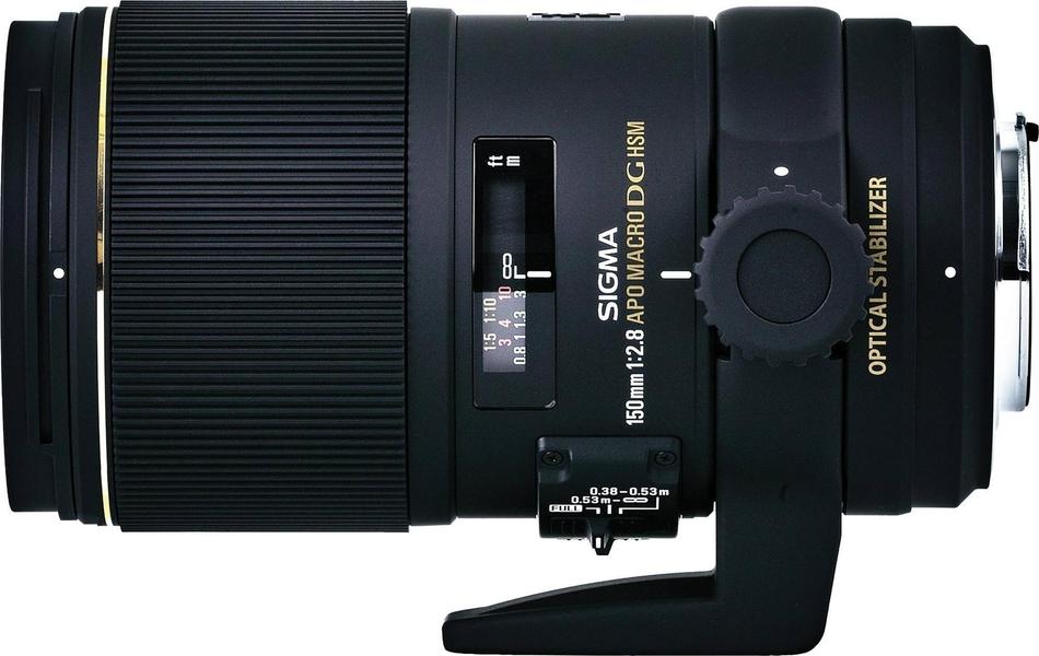 Sigma 150mm F2.8 EX DG Macro HSM left