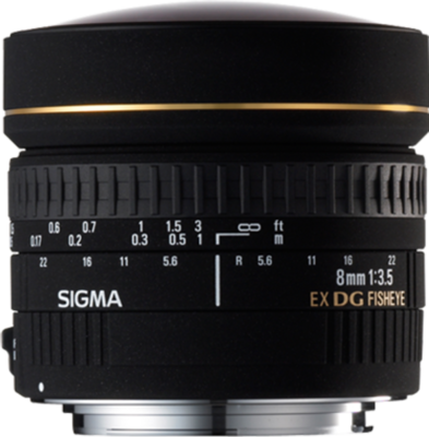 Sigma 8mm f/3.5 EX DG Circular Fisheye