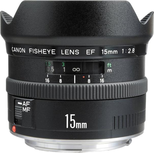 Canon EF 15mm f/2.8 Fisheye top