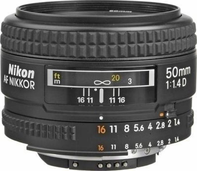 Nikon Nikkor AF 50mm f/1.4D top