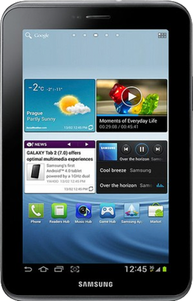Samsung Galaxy Tab 2 7.0 front