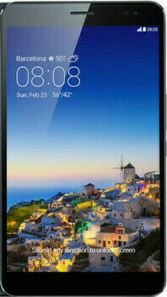 Huawei MediaPad X1 front