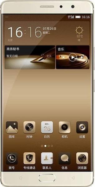 Gionee M6 Plus front