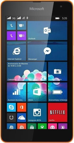 Microsoft Lumia 535 Dual SIM front