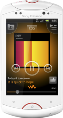 Sony Live with Walkman Téléphone portable