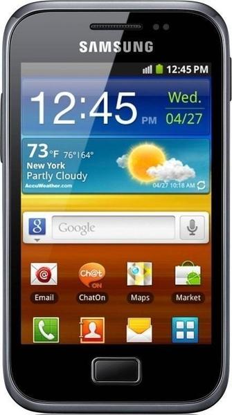 Samsung Galaxy Ace Plus front
