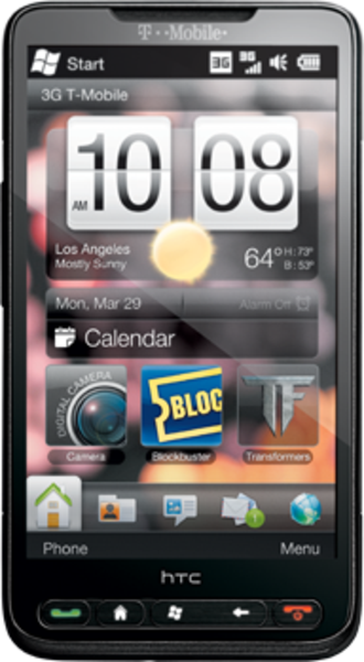 HTC HD2 front