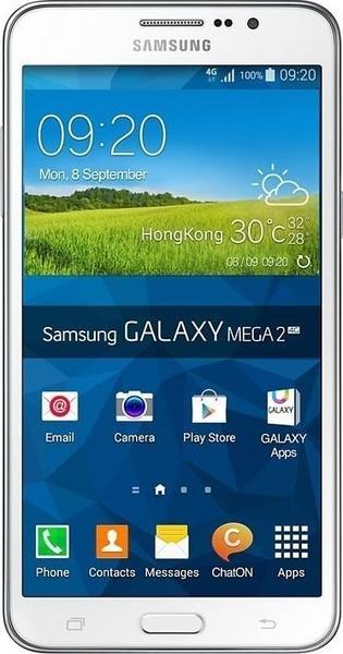 Samsung Galaxy Mega 2 front