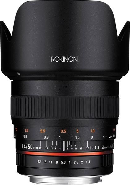 Rokinon 50mm f/1.4 AS IF UMC top