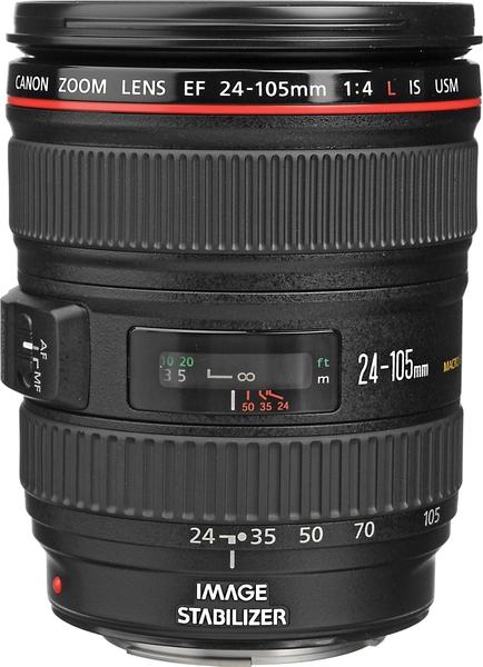 Canon EF 24-105mm f/4L IS USM top